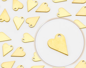 Classic Gold 2.5mm Bracelet - Love Gold Charm