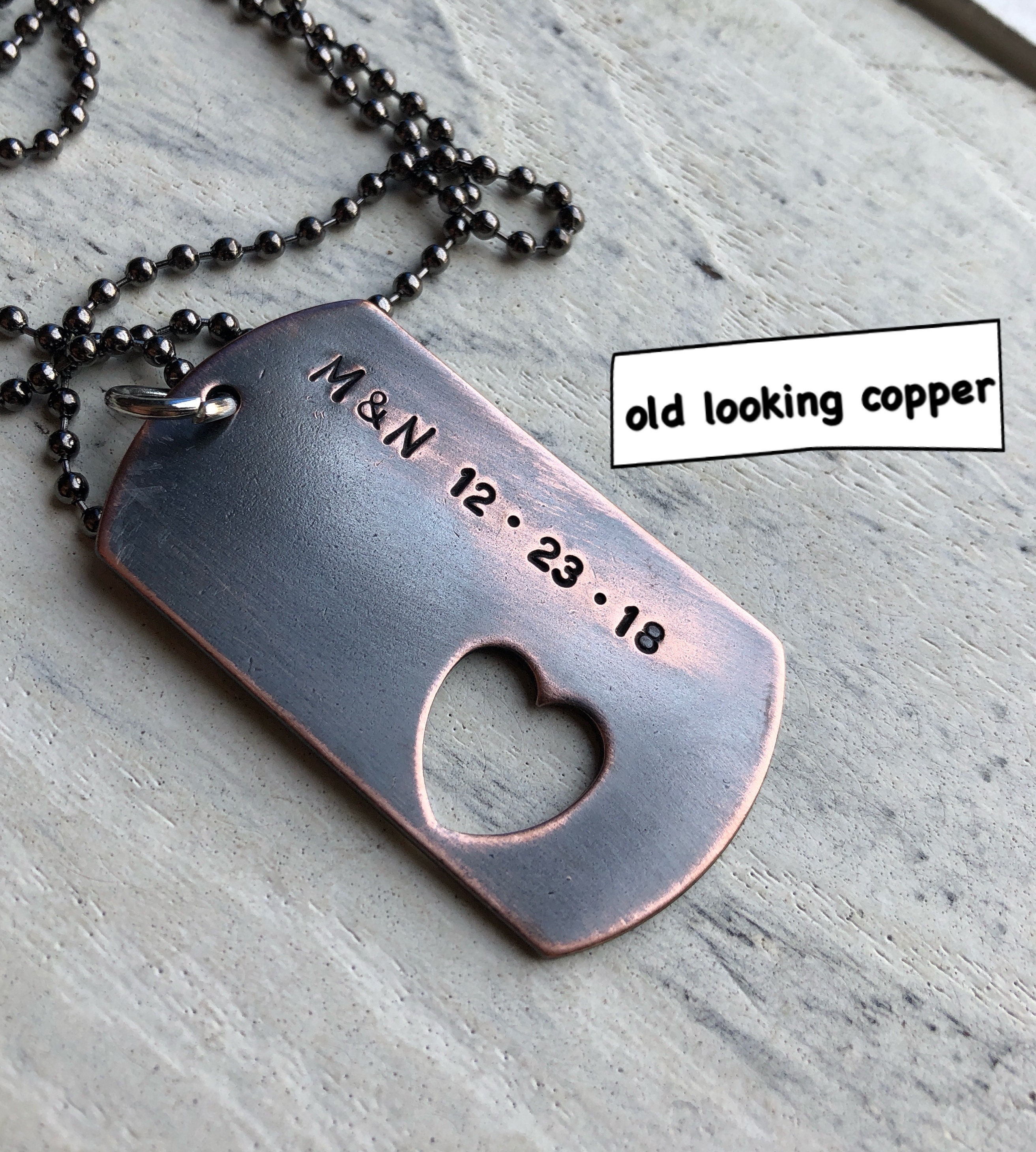Custom Dog Tag Necklace for Boyfriend, Custom Necklace, Customized