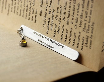 Segnalibro portafortuna, segnalibro di compleanno, regalo di laurea classe 2024, segnalibro biblico, battesimo personalizzato, segnalibro religioso, regalo battesimo