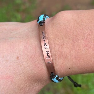 Present till pappa, surfarmband, vattentätt armband, bohemisk sommarfestivalpresent, present till mamma, födelsedagspresent, present till pojkvän/flickvän bild 8