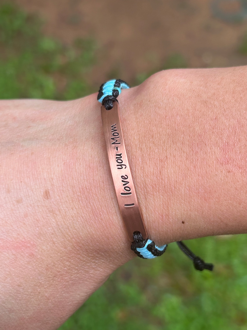 Present till pappa, surfarmband, vattentätt armband, bohemisk sommarfestivalpresent, present till mamma, födelsedagspresent, present till pojkvän/flickvän bild 8