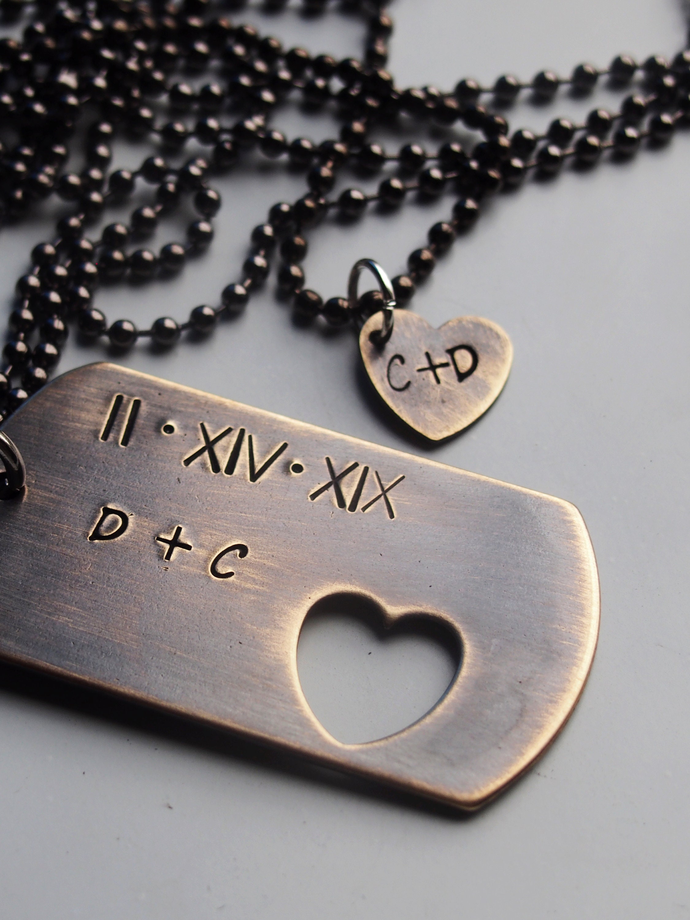 Personalized Anniversary Necklaces, Custom Anniversary Necklace
