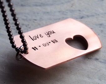 Personalisierte gravierte Halsketten, personalisierte Halskette, personalisierte Halskette, Personalisierte Halskette, Paar Jahrestag Halskette, Geschenk für Paare, personalisierte Halskette für ihn