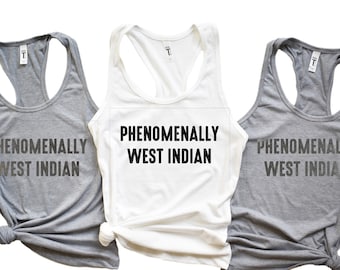 Phenomenally West Indian Tank Top, Racerback