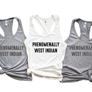 Phenomenally West Indian Tank Top, Racerback