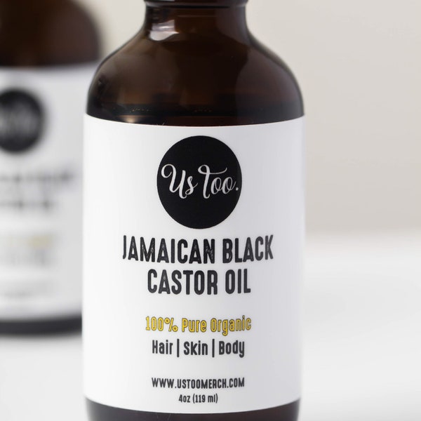 Jamaican Black Castor Oil, Us Too Merch, Essential Oil, Hair Growth