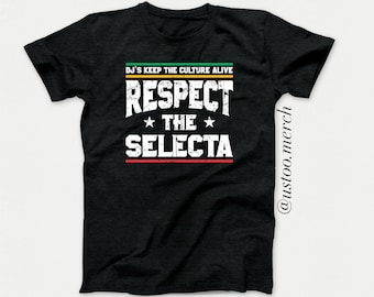 DJ T-shirt, DJ Gift, Music t-shirt, Reggae Music t-shirt, Dancehall, Jamaica Shirt,