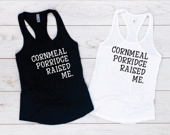 Jamaican Culture tank top, Cornmeal Porridge, Jamaica tank, West Indian Food