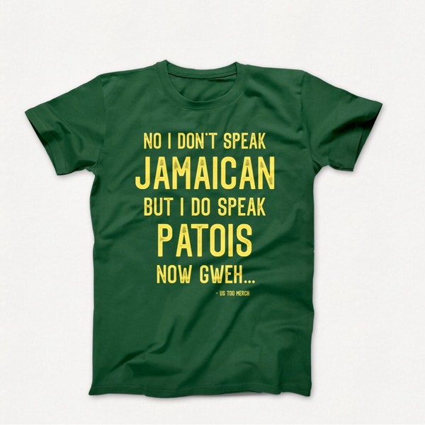 Jamaican, Patois, Bob Marley, Caribbean Shirt, Jamaican shirt