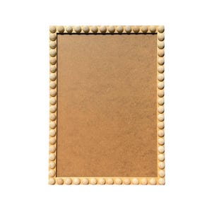 Unfinished Natural Wood Bobbin Photo Frame - Vintage Style Ornate Picture Frame - Ready to Paint - Multiple Sizes Available