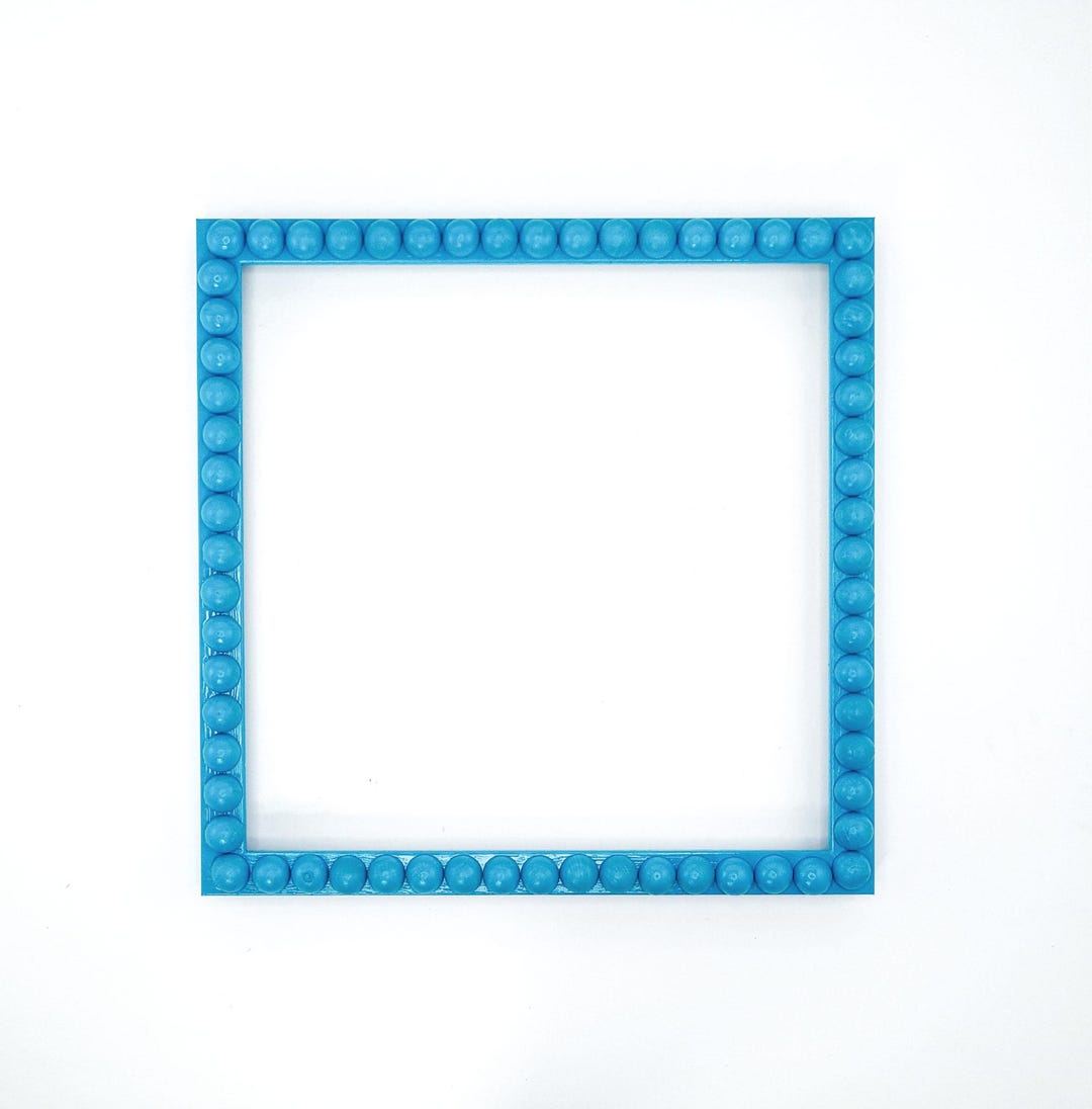 Blue Bobbin Frame - Vibrant Wooden Picture Frame in Multiple Sizes or ...