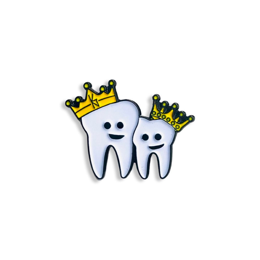 Dental Crown Pin/ Dental student/ Dental hygienist/ Dental Etsy