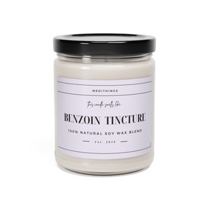 Benzoïne tinctuur soja kaars 9oz-vervelende kaars, medische humor, ziekenhuis geuren, gezondheidszorg, medische geschenken, arts, verpleegster, medische stude