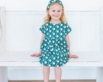 Girls boxy style dress Kids dress Organic kids dresses Handmade dress Organic dresses for girls Girls spring dress Summer dress Boxy dresses