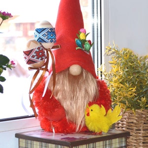 Favore di Festa di Pasqua Bambola di Pasqua Senza Volto Culater 3pcs Sedersi Ornamento di Peluche di gnomi pasquali Decorazione di Gnomo di Pasqua