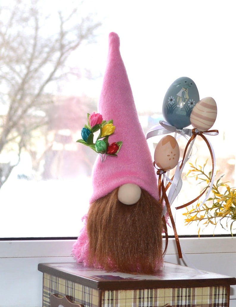 Easter eggs Swedish gnome Spring Leprechaun Easter basket Easter Bunny Gnomes Scandinavian Gnome Spring Easter gnome 10 Easter Decor