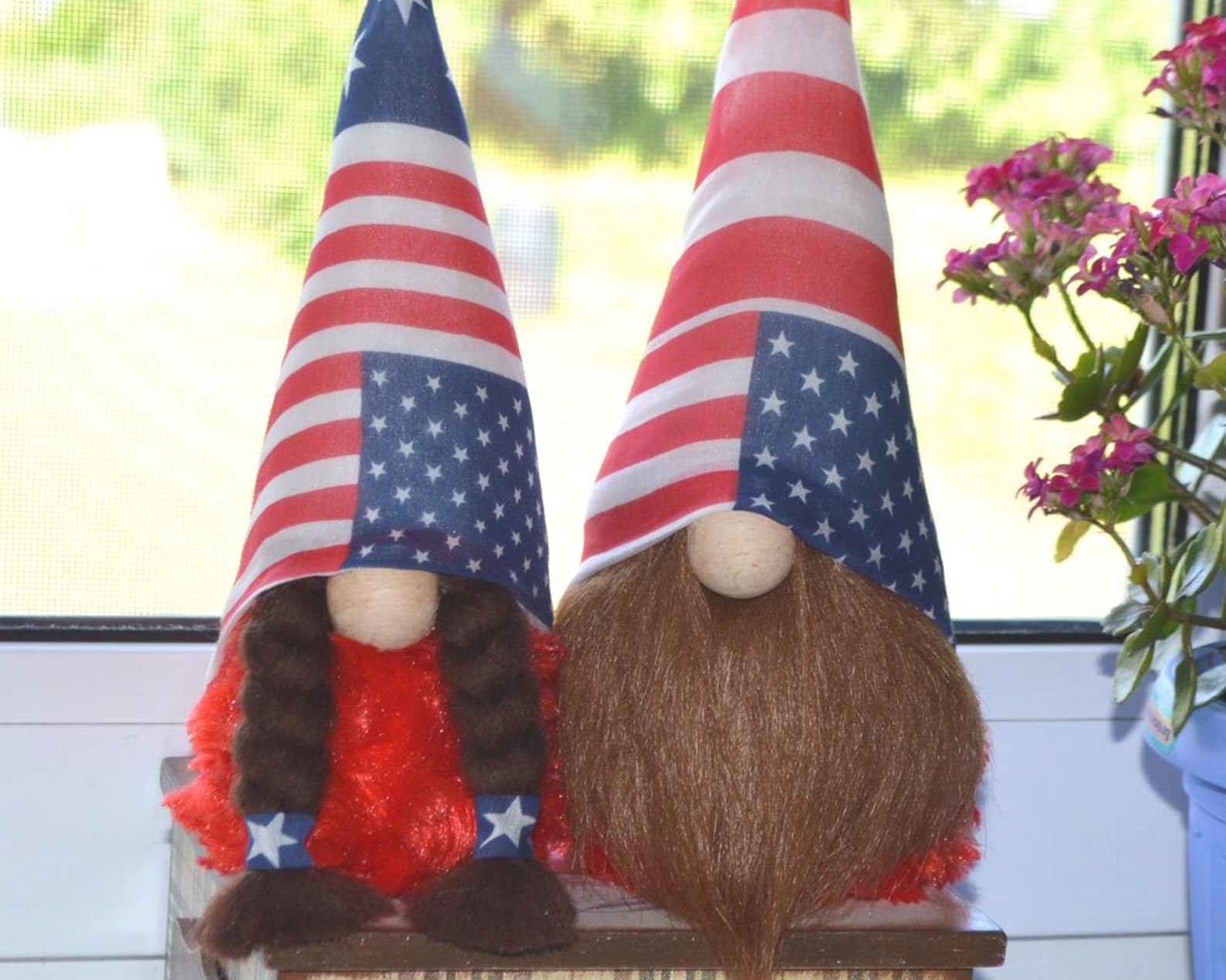Independence Day 4th of july Decor Patriotic Gnomes Nordic  Etsy