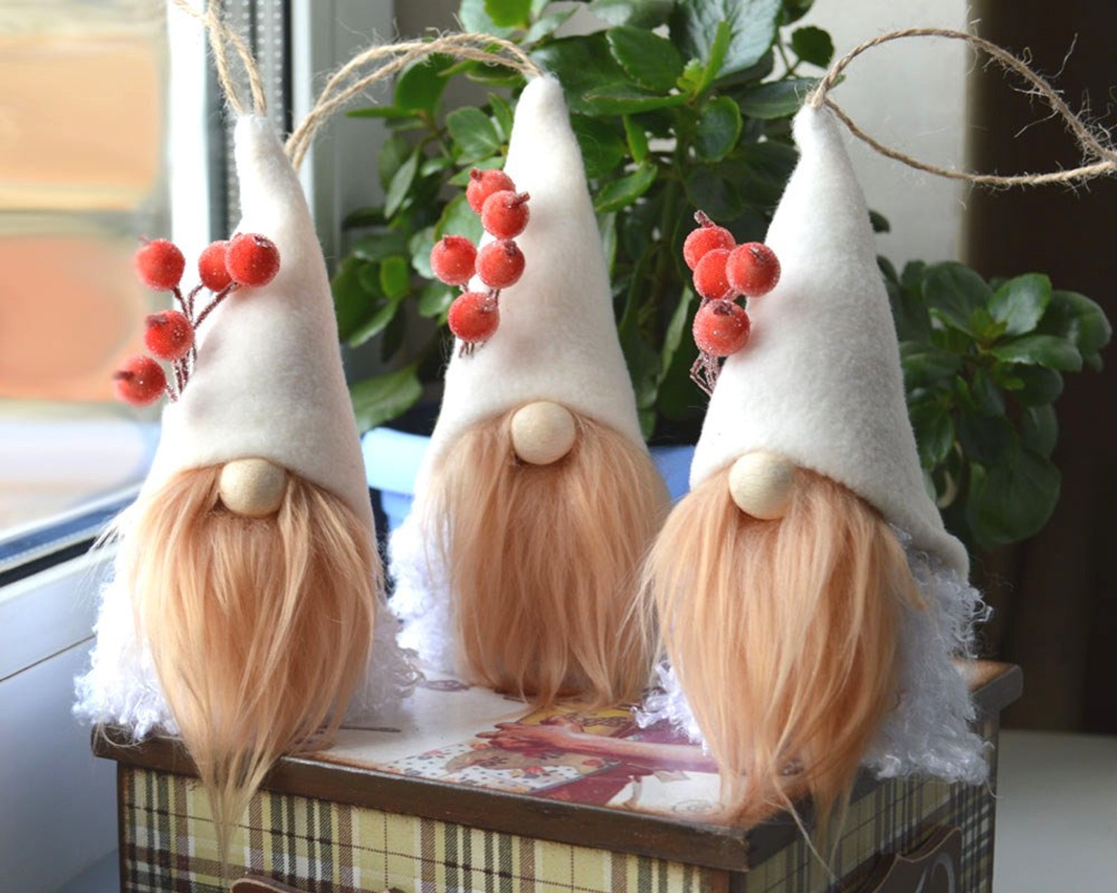 Gnome Christmas Decoration New Year Ornaments Christmas Etsy Canada