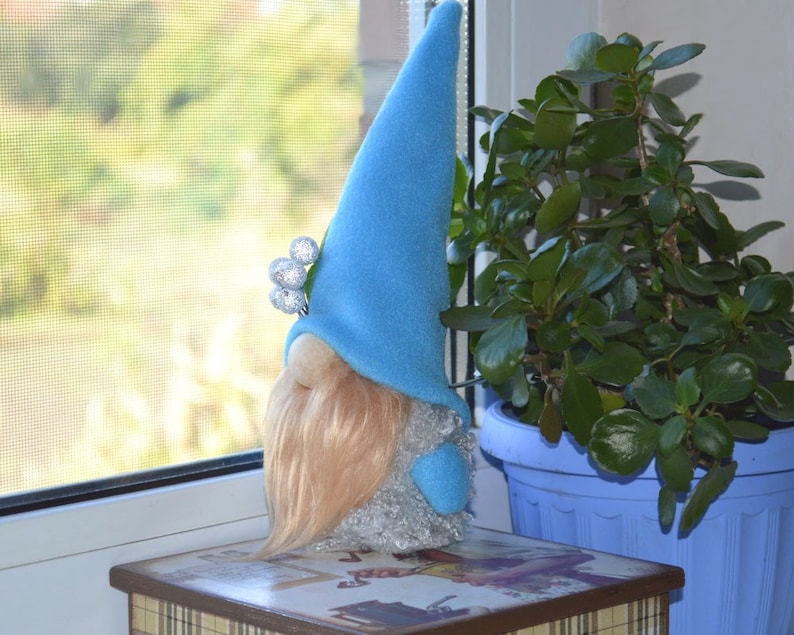 Gnome 9.8 Good Luck Gift Scandinavian Gnome Christmas Etsy