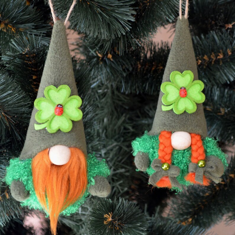 Patrick Gnome for good luck Christmas Tree Ornaments ...