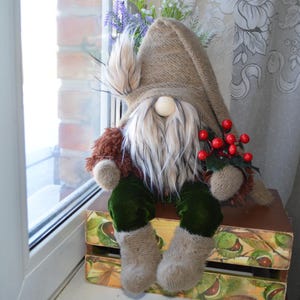 Large Home Gnome: Scandinavian Holiday Decor, Mom Gift