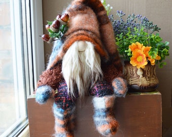 Autumn gnome with acorns, Fall gnome, Halloween decor, Autumn party, Home  gnome