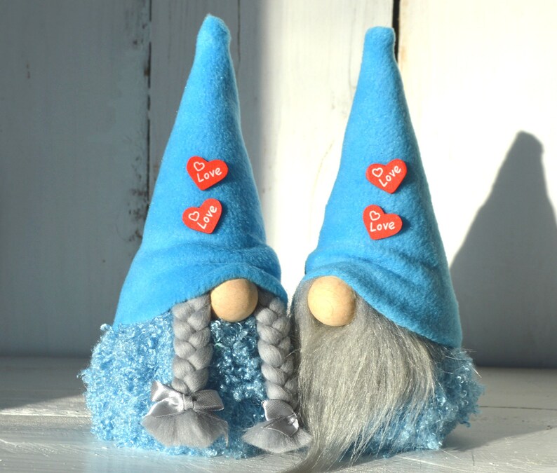 Download St valentines Nordic Nisse Gnomes love Valentine gnomes | Etsy