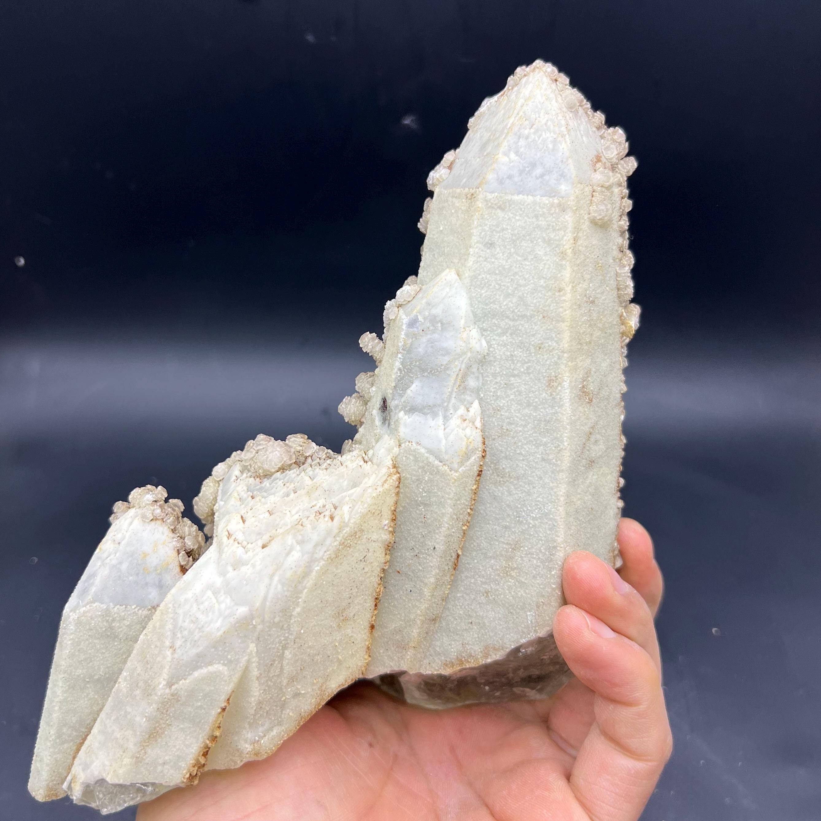 天然の美しい内モンゴル産クォーツカルサイト オリジナル標本 #A2296