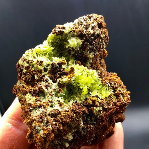 パイロモルファイト パイロモルファイト【Pyromorphite】中国産 | PEANUTS MINERALS