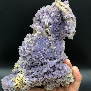 Crystal Grape Agate/Beautiful purple Botryoidal Chalcedony Grape Agate Specimen   #A1217