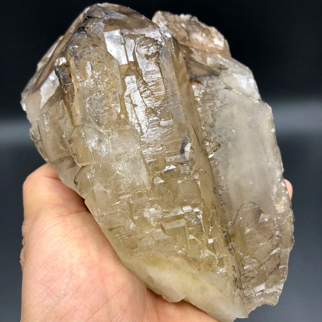 1660g Castle Backbone Crystal RARE Super Seven Skeletal Quartz Crystal Specimen A1795 Etsy