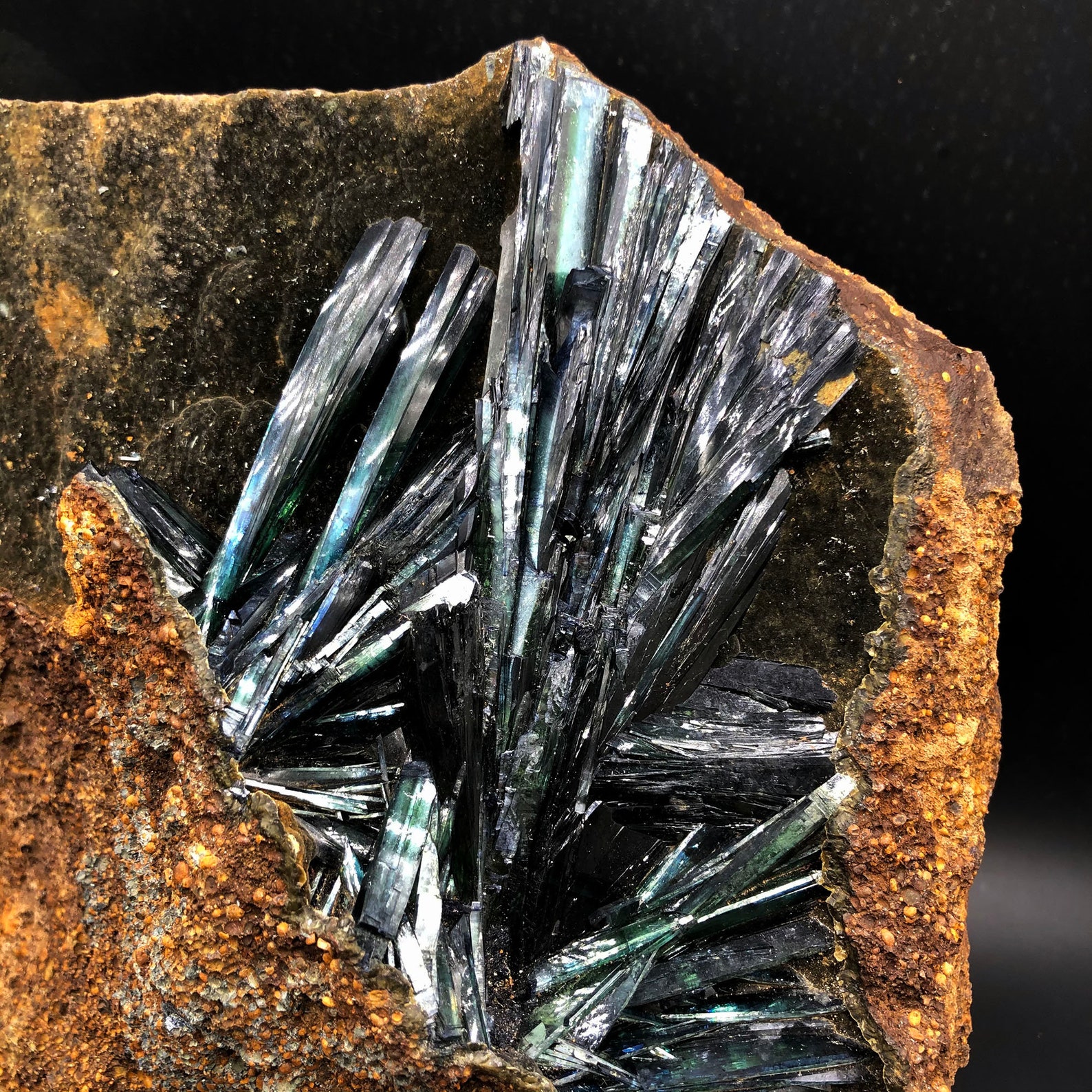 CRYSTAL Natural Complete Vivianite Mineral Specimen A1621 Etsy