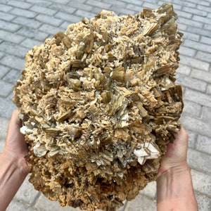 25.6Kg Rare Complete Natural phlogopite Very beautiful mica specimen