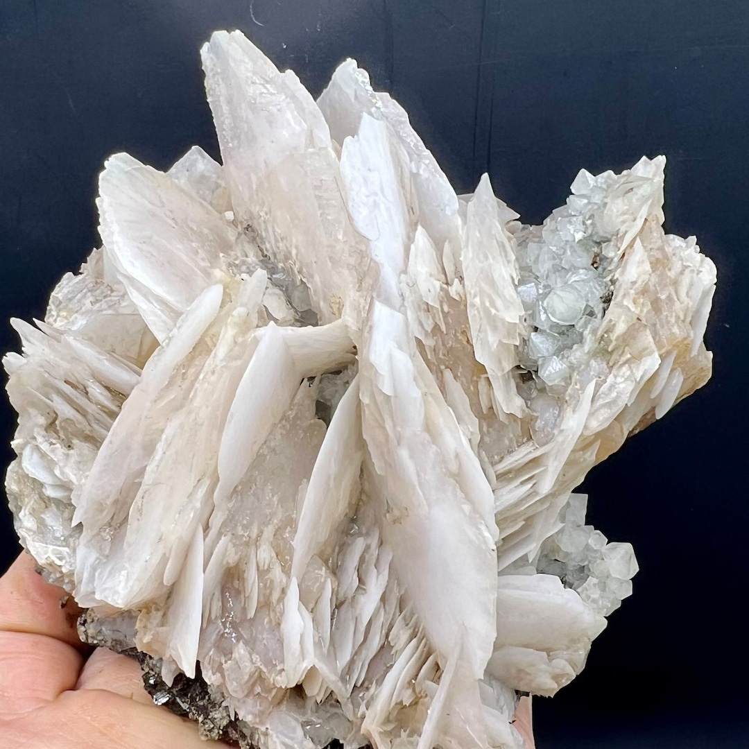 Unique Pretty Natural White Calcite Specimen Inner Mongolia Crystal ...
