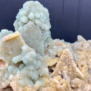 HEMIMORPHITE /Natural Vivid Sky Blue hemimorphite Crystal Mineral Specimen   #Q970