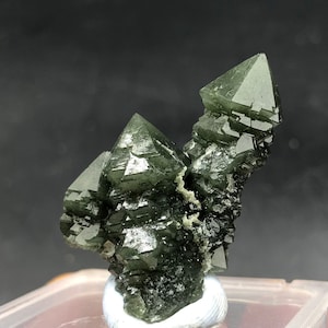 Excellent Green Quartz Crystal Cluster Mineral Specimen from Inner Mongolia / natural green crystal  #A1705