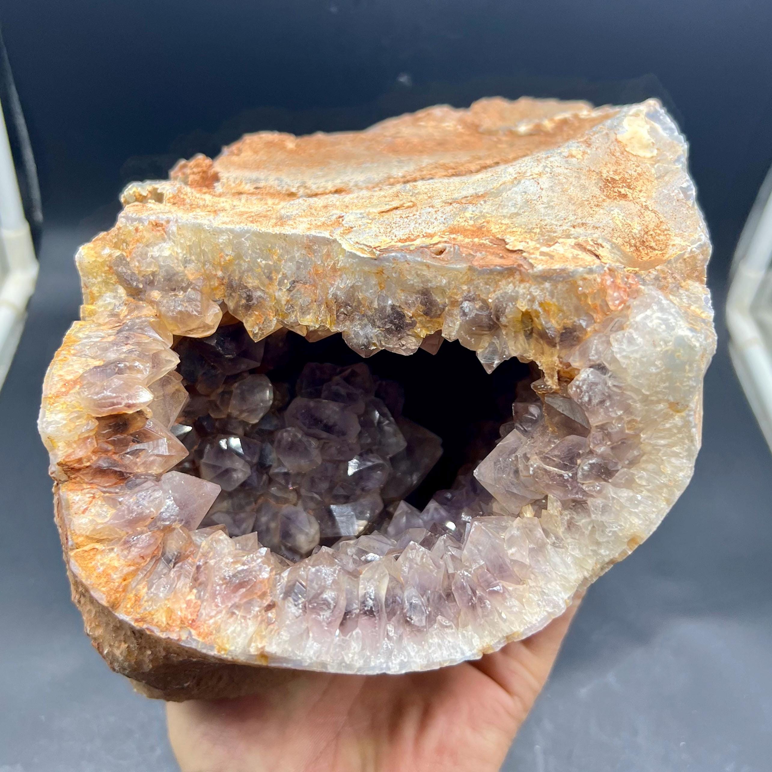 天然大型アメジスト晶洞結晶標本（5350g） - Etsy 日本