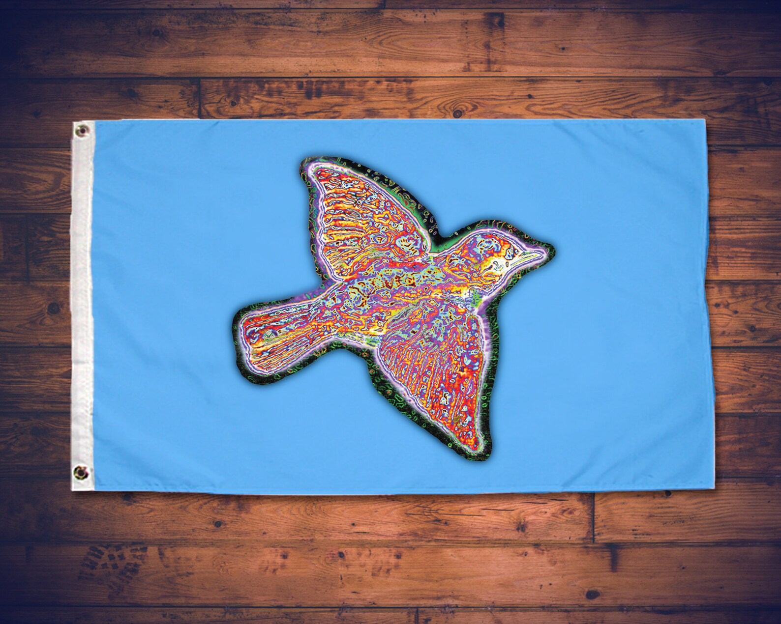 Widespread Panic Medicine Bird Flag Etsy