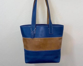 Coach Hampton Optic Signature Stripe Medium Carryall Satchel in