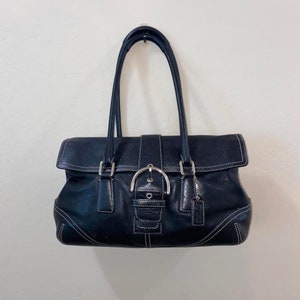 Vintage Coach Flap Satchel - Purse