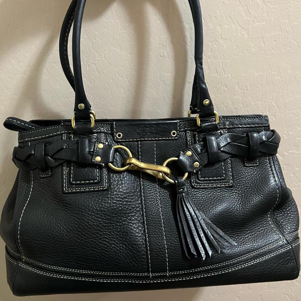 女性が喜ぶ♪ Coach Vintage Hampton Etsy - Satchel バッグ