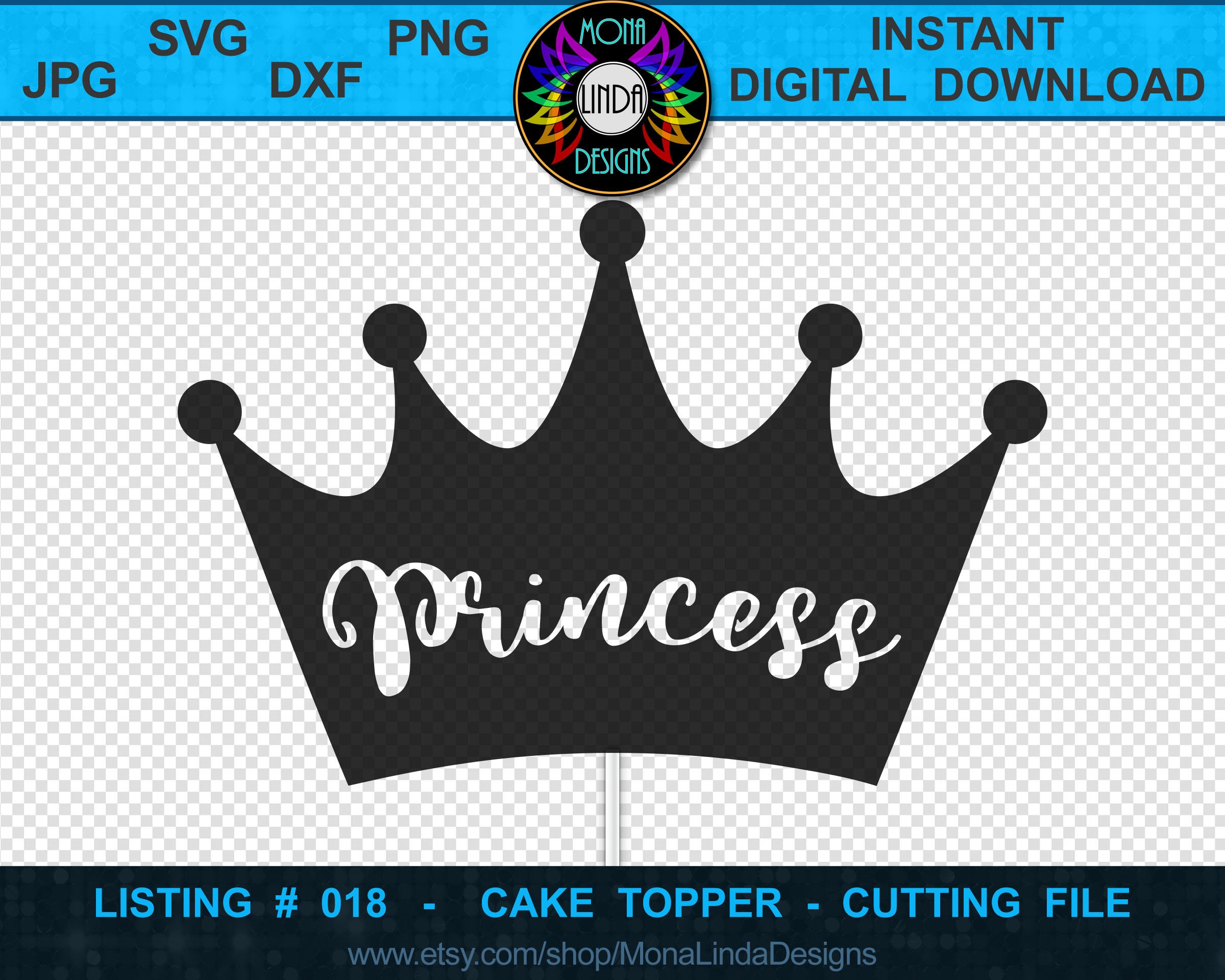 Free Free 214 Princess Cake Topper Svg SVG PNG EPS DXF File