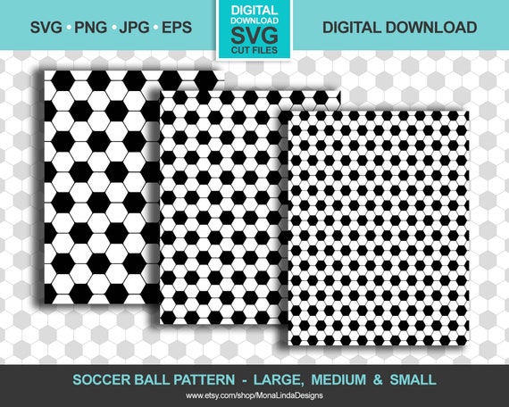 Ballon de foot - Fichier gratuit SVG + SILHOUETTE STUDIO + PNG