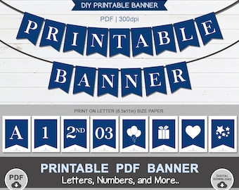printable banner etsy