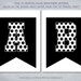 Printable PDF BANNER CUSTOM Printable Alphabet Letter - Etsy