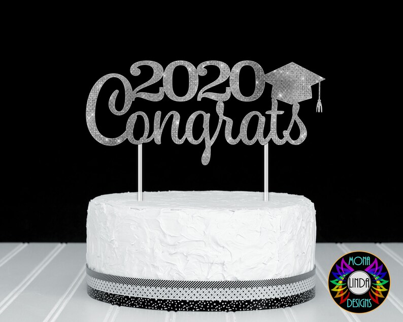 Download Congrats Grad Class of 2020 SVG Cake Topper svg cut file ...