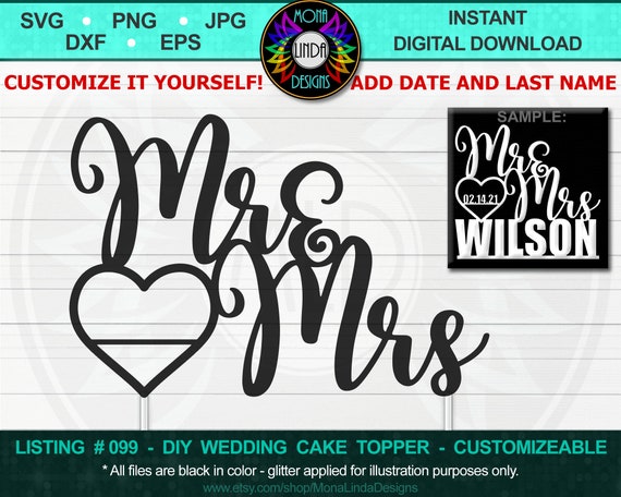 Free Free 92 Wedding Cake Topper Svg Free SVG PNG EPS DXF File