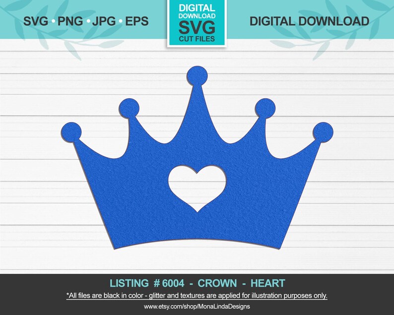 Free Free 52 Princess Crown With Heart Svg SVG PNG EPS DXF File