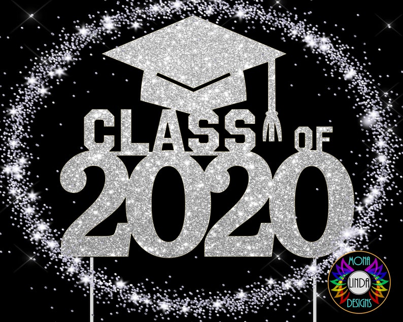 Download Graduation Class of 2020 SVG Cake Topper svg cut file | Etsy