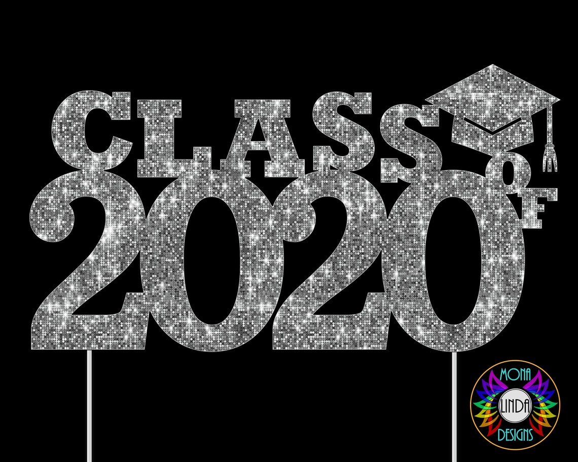 Download Graduation Class of 2020 SVG Cake Topper svg cut file | Etsy
